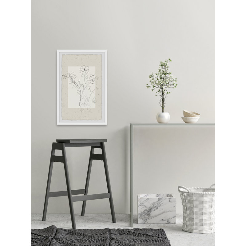 Floral - Single Picture Frame Painting, 61cm H x 41cm W