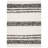 Abbee Natura Hand Woven Wool/Cotton Southwestern Rug in Ivory/Black-1094363105