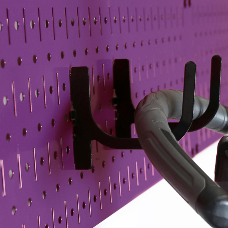 Panneau perforé H 8 po x l 64 po Mweru, Mauve