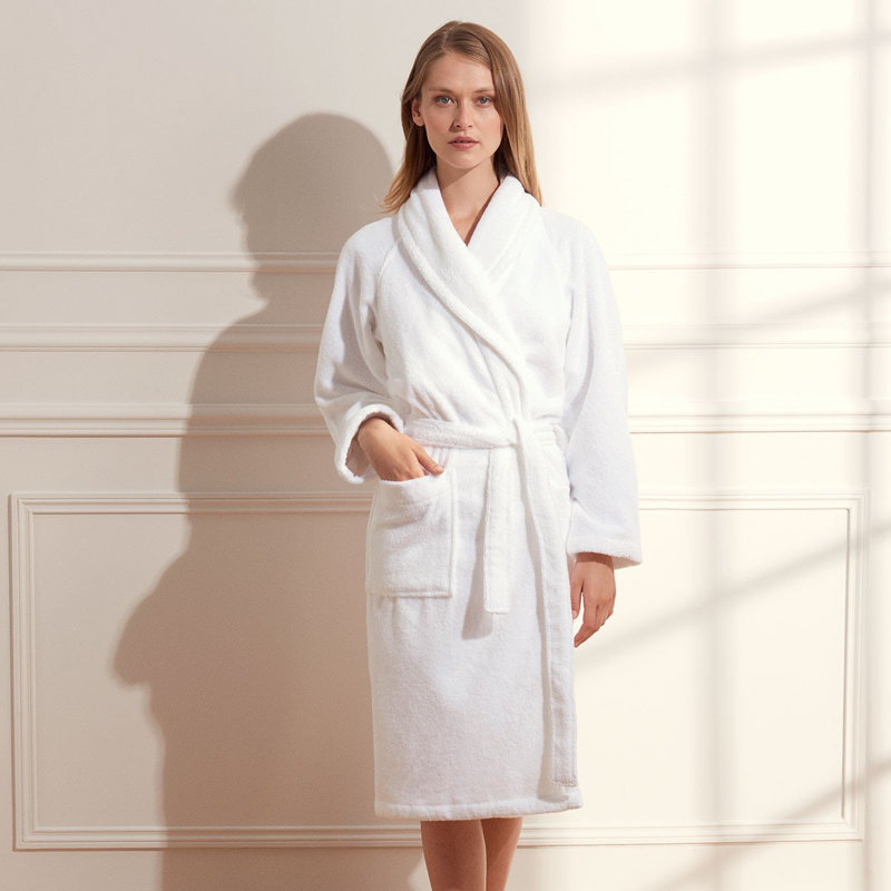 ETOILE Bathrobe, Blanc, S