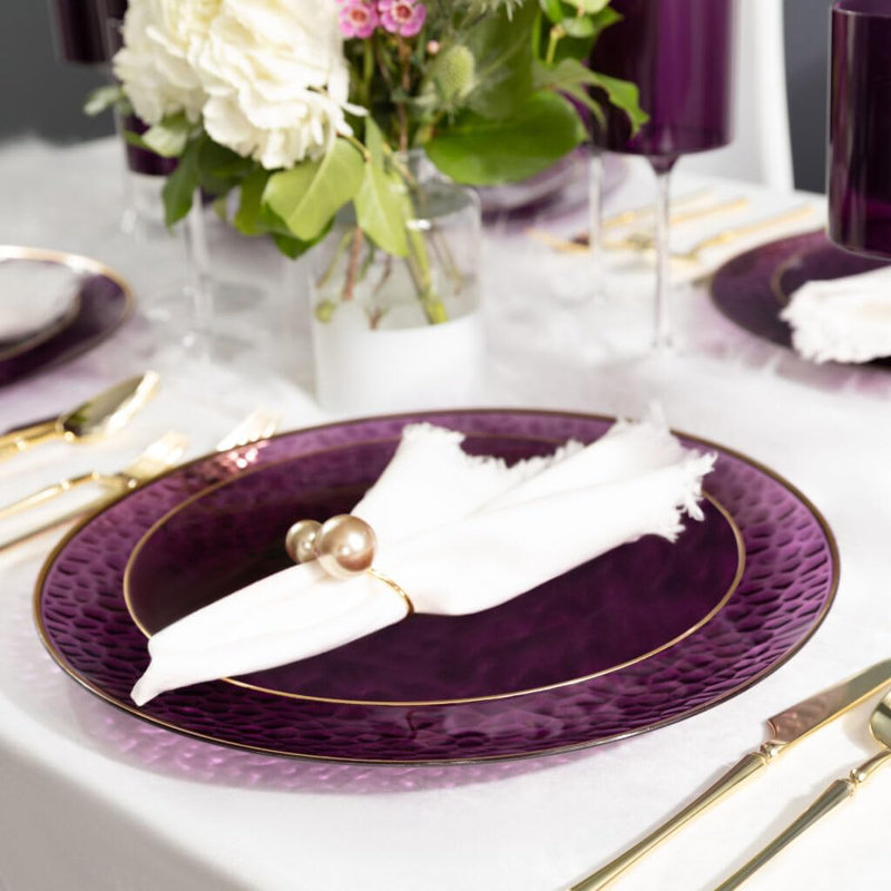 Disposable Birthday Salad Plate