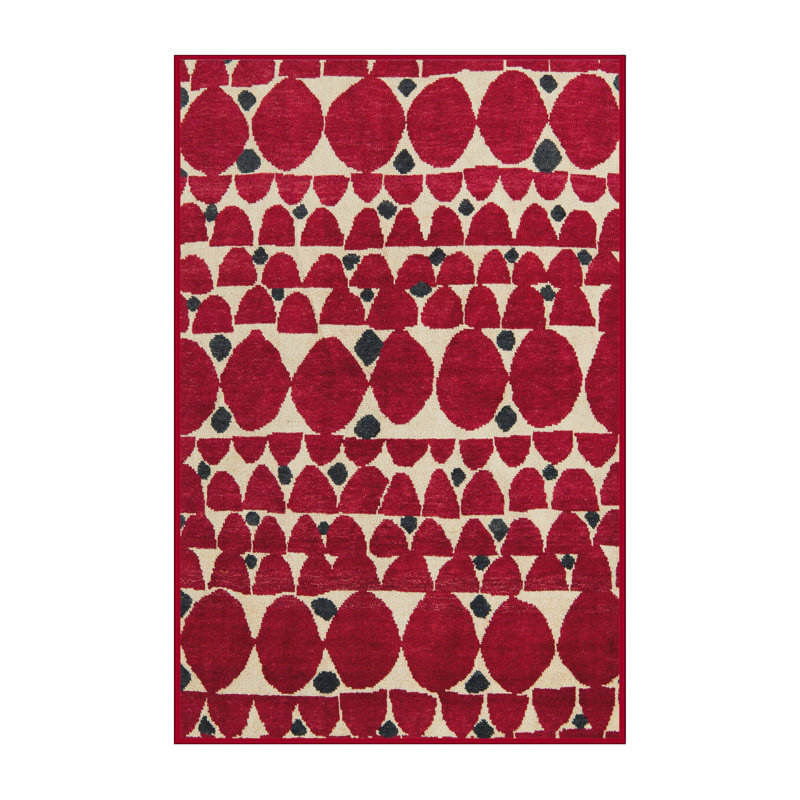 Tapis abstrait moderne 5200, Rectangle 5 pi x 7 pi