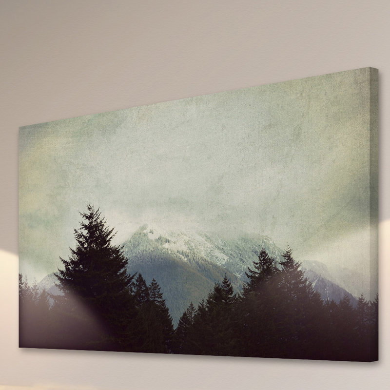 Brave The Storm Landscape Photography Canvas Print