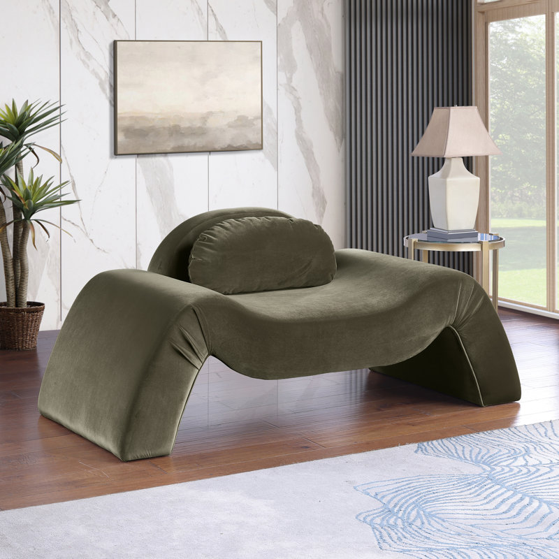 Fauteuil d'appoint Austin Amsterdam Austin, Velours vert