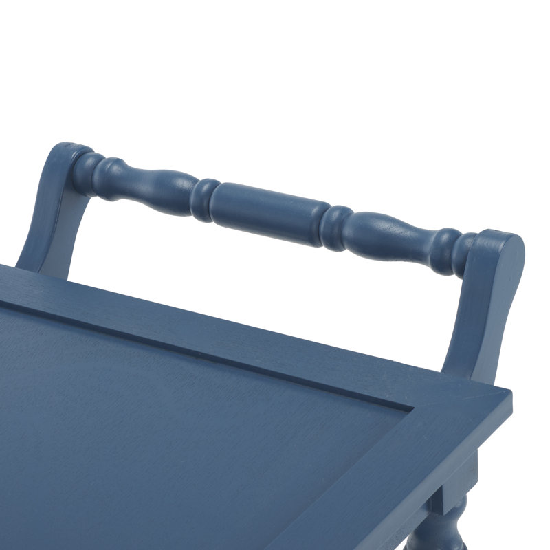 Haven 3 Tier Dining Cart, Blue
