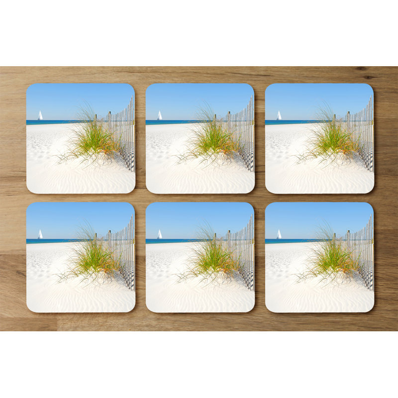 Square 6 Piece Coaster Set