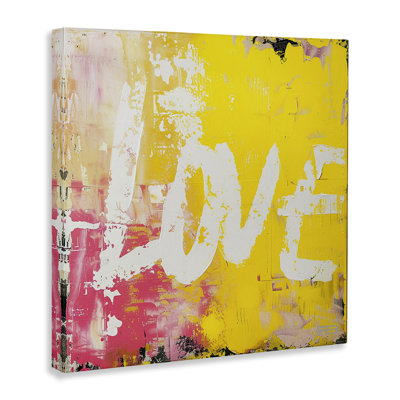 Art mural sur toile Urban Love par RB