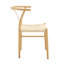 Chaise avec accoudoirs de style médiéval en forme de Y Wesborn-100409667-100409665