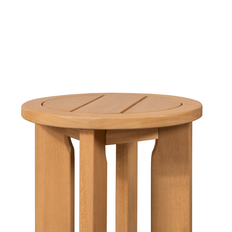 Table d'appoint Dewey, Naturel