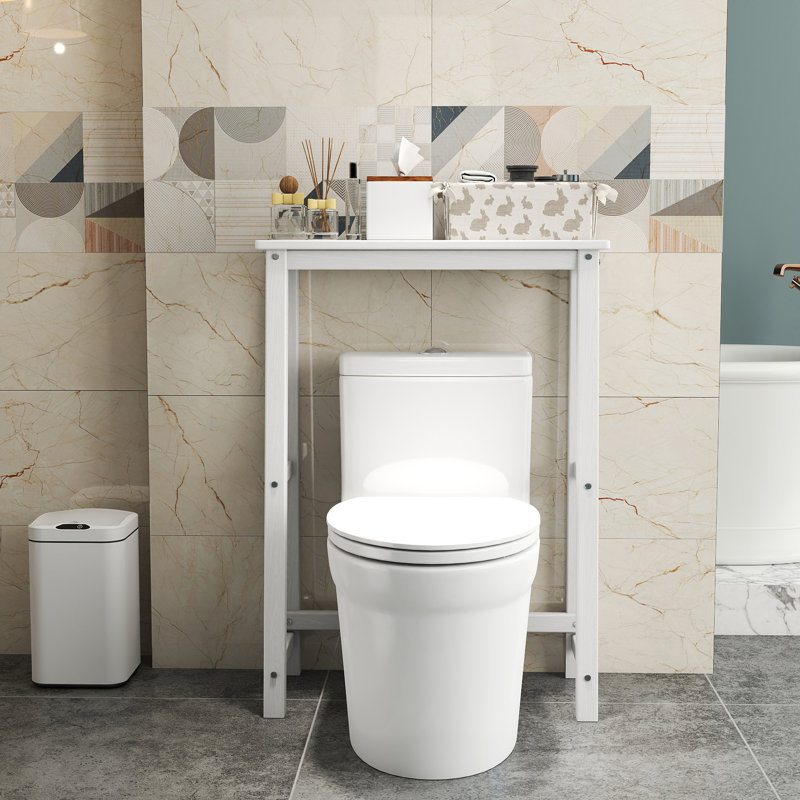 Rangement au-dessus de la toilette en PEHD