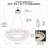 Modern Luxury Crystal Chandelier With Led Light Kit