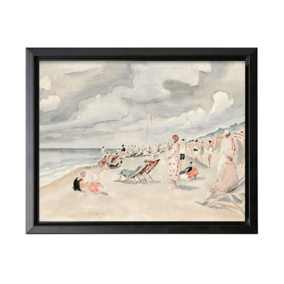 Henri Lebasque - La Plage De Deauville