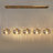 Willeford 5 - Light 52.4" W Oversized Kitchen Island Pendant with Iridescent Glass Accents