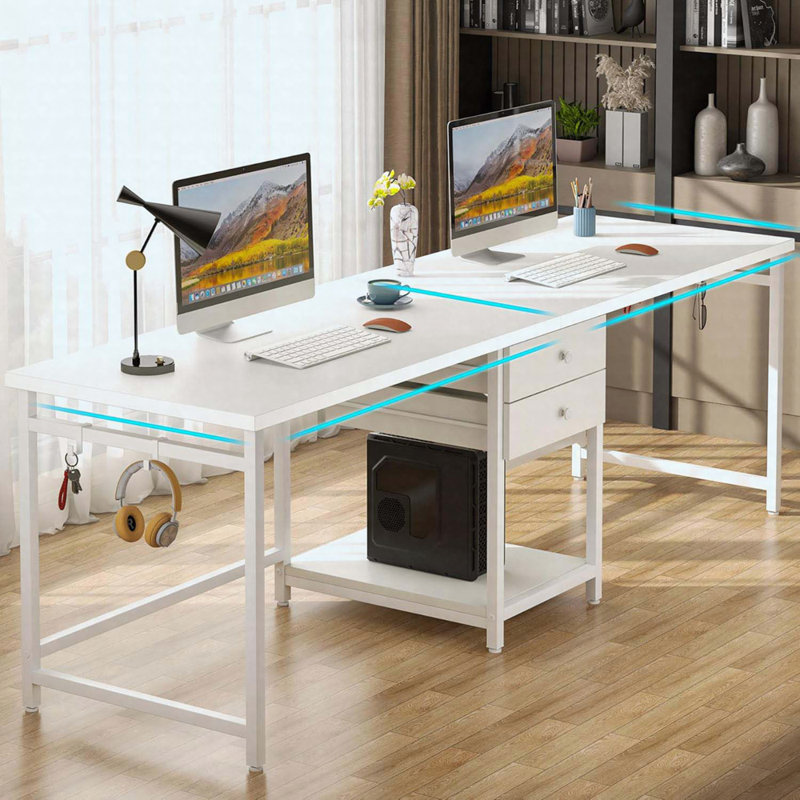 Bureau Jenacia, White