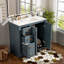 Meuble-lavabo 36 po avec lavabo en céramique-864081872