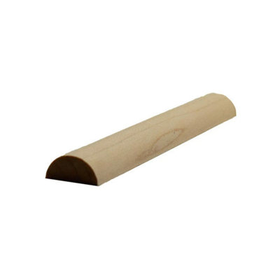 Moulure demi-ronde EWHR11 3/4 po de large x 3/8 po. Sans finition