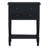 Narrow Console Table, Slim Sofa Table With Three Storage Drawers And Bottom Shelf-1195579765