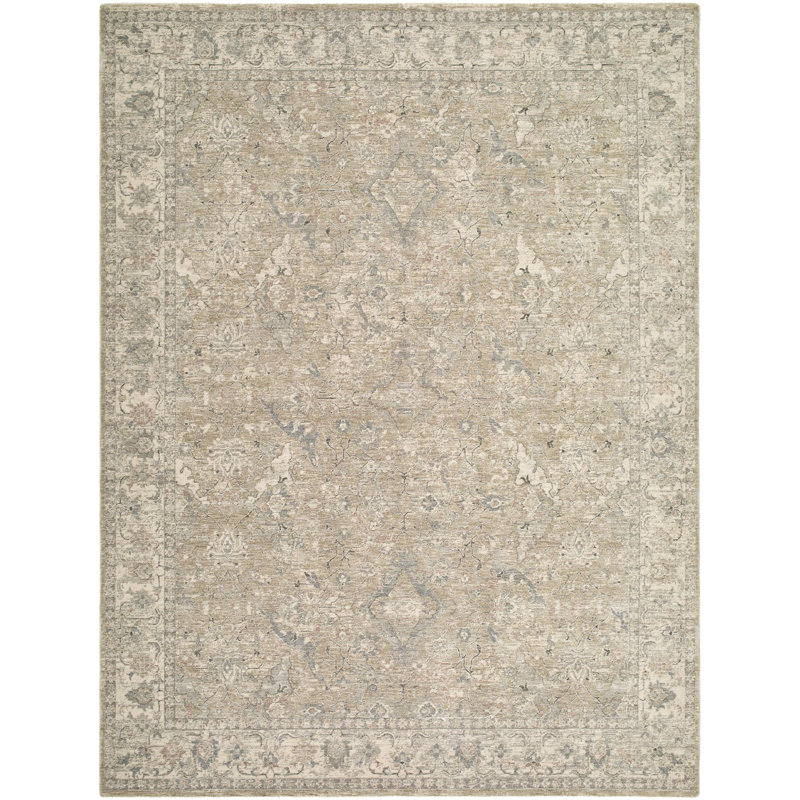 Tapis d'intérieur tissé à la machine Hendrick, Rectangle 2 pi x 2 pi 11 po