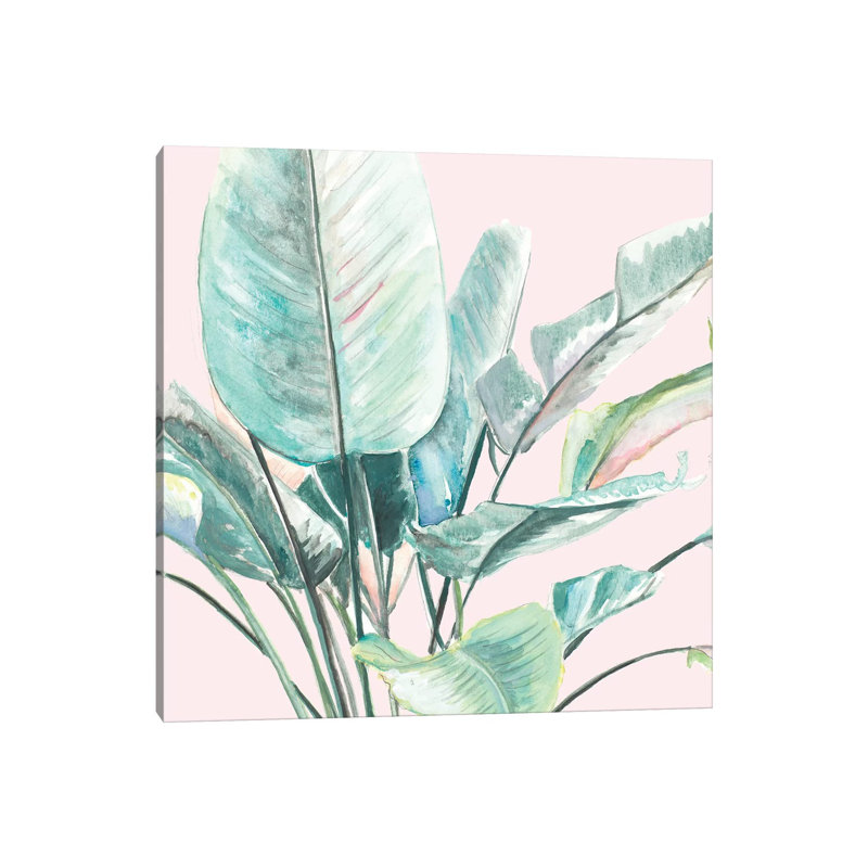 Jungle Leaf II by Patricia Pinto - Wrapped Canvas Gallery-Wrapped Canvas Giclée, 30.48 cm H x 30.48 cm W