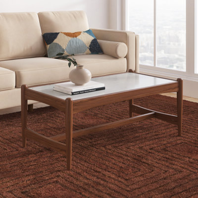 Rohanna Marble Top Coffee Table