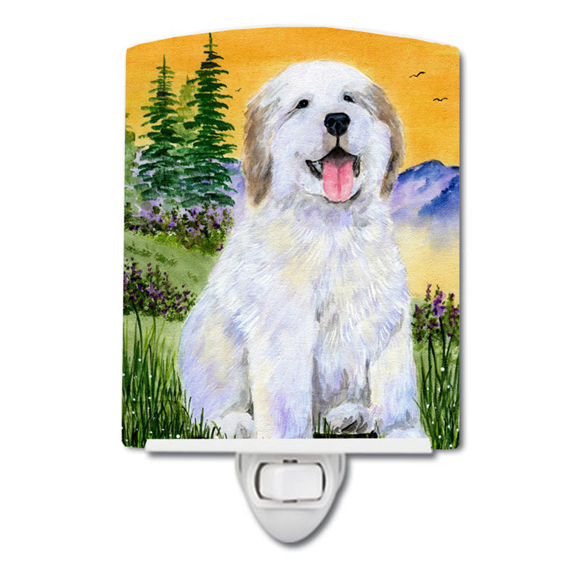 Great Pyrenees Ceramic Night Light
