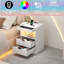 40cm W Manufactured Wood Bedside Table-1934934361
