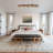 Farmhouse Rectangle Led Wood Flush Mount