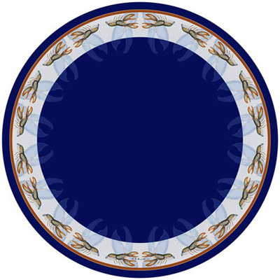Lobster Round Tablecloth