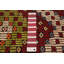 Tapis de couloir unique en laine des années 1990 5 pi 10 po x 11 pi 11 po Sely