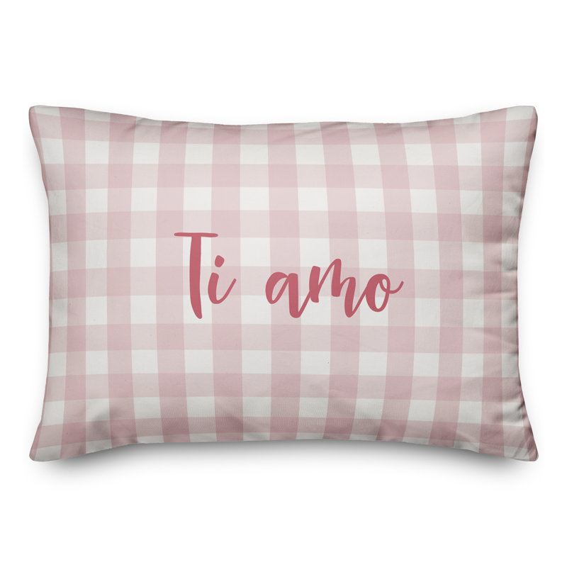  Coussin Ti Amo, Rose