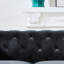 Canapé avec accoudoirs roulés et têtes de clou, canapé capitonné rembourré pour salon, bureau, appartement-1218350032-1218350046
