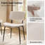 Ensemble de chaises de salle à manger à coussin de siège moderne en tissu l 20,75 po Balloo-137419110-137396335