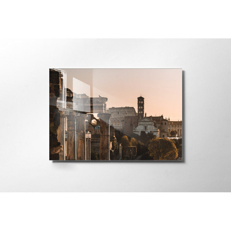 Superbe peinture murale en verre trempé 27,6 po x 39,4 po | 100% verre trempé, épaisseur: 0,16 pouce | Décoration élégante pour le salon ou le bureau, durable et facile à nettoyer, idée de cadeau parfaite