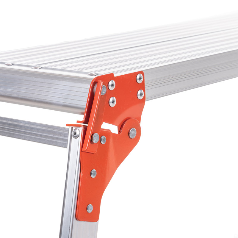 Aluminum Workbench, Large-Sized Step Stool, Foldable Portable Workbench