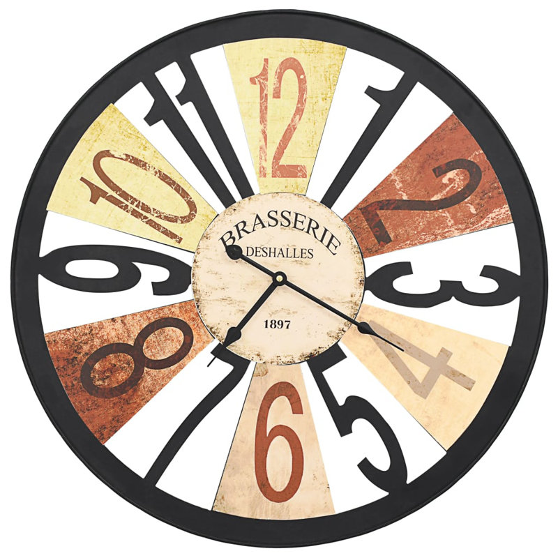 Arete Metal Wall Clock