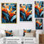 Oiseaux de paradis fleurs tropicales III - Oiseaux de paradis, art mural-942094738-942094739
