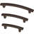 Pierce 4" Center Bar Pull Multipack-86193265-106050514