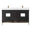 Ensemble de meuble-lavabo double 60 po Arva-477727194-477727173