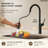 Dual-Function Single-Handle Pull-Down Kitchen Faucet-125426492