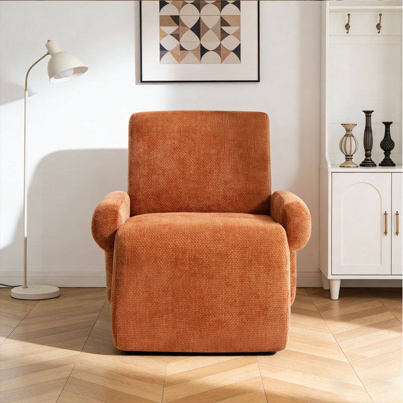 Fauteuil d'appoint l 31,5 po, Orange