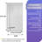 44–48" W x 36" D x 72" H Frameless Sliding Corner Shower Enclosure with 8mm Tempered Glass, Matte Black