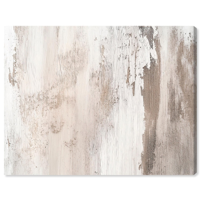 Art Remedy, art sur toile neutre, texture striée III, H 16 po x l 20 po x P 1,5 po, Toile tendue, Ne s’applique pas
