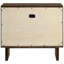Table de chevet 2 tiroirs Hemlock