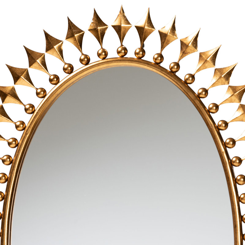 Mestwin Metal Flat Wall Mirror