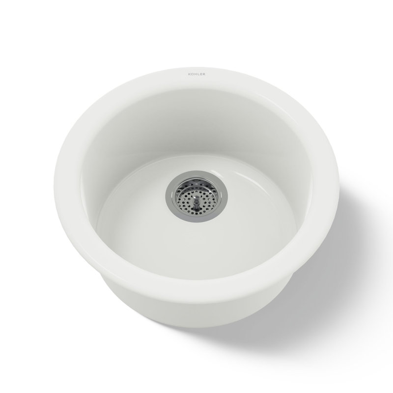 Porto Fino Top-Mount/Under-Mount Bar Sink, Dune