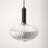 Koto 1 - Light Black/Gold Single Pendant