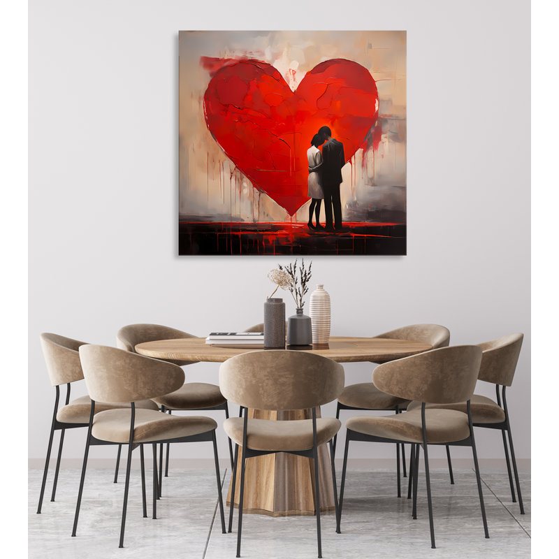 Bound By Love, 24" H x 24" W