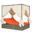 Lit de jour pour patio avec coussins Enigma-435328375