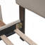 Lit tapissier avec 2 tiroirs et 1 lit gigogne simple, lit plateforme-1001113150