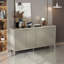 Buffet polyvalent et moderne avec tablettes réglables et design élégant